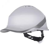Каска защитная DIAMOND VI WIND из ABC с вентиляцией белого цвета DIAM6WTRBC Delta Plus