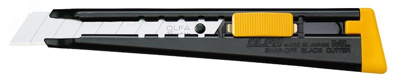Нож строительный с выдвижным лезвием 18 мм OL-ML OLFA