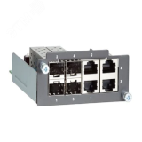 Модуль интерфейсный 4x 10/100/1000BaseT(X) /SFP (mini-GBIC) порт PM-7200-4GTXSFP MOXA