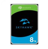 Жесткий диск 8TB SkyHawk 3.5'', SATAIII, 7200 об/мин, 256 МБ 124255 Seagate