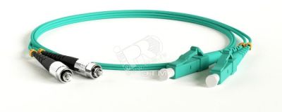 Патч-корд волоконно-оптический (шнур) мм 50/125(OM3) FC-LC duplex LSZH (50м) 247678 Hyperline