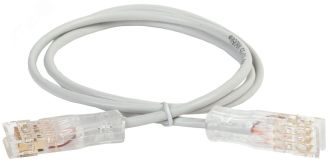 Патч-корд 110-110 2 пары категория 5 (2м) серый PC01-110-2P2M ITK