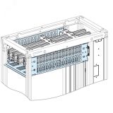 КРЫШКА ДЛЯ СЕКЦ. ГОРИЗОНТАЛЬНЫХ ШИН, Ш400, Г400 LVS04974 Schneider Electric