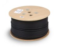Витая пара (U/UTP). категория 5e. 4 пары (24 AWG). одножильный. для внешней прокладки (+75 C - -40). LSZH-UV (305 м) 7172c Cabeus
