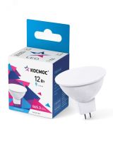 Лампа светодиодная LED 12Вт JCDR 220В GU5.3 D50х57 4500 белый 1170лм LkecLED12wJCDRC45 Космос