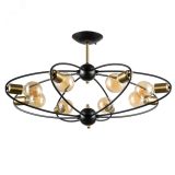 Люстра GLASGOW A1963PL-8BK Arte Lamp