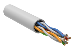 Витая пара U/UTP кат.5E 4 пары LSZH 305м белый GENERICA BC1-C5E04-128-305-G Generica