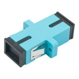 Адаптер оптический проходной SC-SC, OM3, симплекс simplex, бирюзовый DR-540023 Datarex