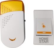Звонок электрический HS-0101 беспроводной 103606 HomeStar