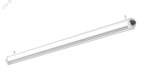 Светильник LED L-trade II 65 EASY LOCK 55Вт Г30 4000К прозрачный рассеиватель IP66 подвесной LTR2EL00146 LEDEL