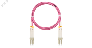 Шнур оптический соединительный мм 50/125 OM4 LC/UPC-LC/UPC двойной LSZH ЭКО25062 NIKOMAX