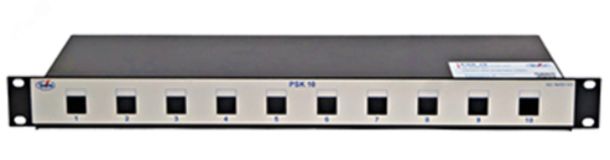 УЗИП ГРОЗОСТОП PSK 10, Панель управления для установки модулей в 19-ти дюймовую стойку 400 553 Ключевой Компонент (Хакель)
