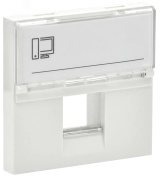 PRIMER Панель лицевая Keystone (2 модуля) белая IEK PR-KK40D-PLK-0-2-K01 IEK