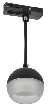 LIGHTING Светильник 4119 декоративный трековый подвесной под лампу GX53 черный IEK LT-UCB0-4119-GX53-1-K02 IEK