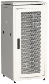 Шкаф сетевой 19дюйм LINEA N 24U 600х600 мм перфорированная передняя дверь серый LN35-24U66-P ITK