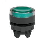 Головка кнопки OptiSignal D22 A5-PL-3 с подсветкой зеленая пластик ZB5AW333 332306 КЭАЗ