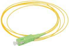 Пигтейл (шнур оптический коммутационный) монтажный (SM) 9/125 (OS2) SC/APC LSZH 1.5м FPT09-SCA-C1L-1M5 ITK