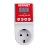 Реле напряжения вилка-розетка c дисплеем 16А REXANT 10-6040 REXANT