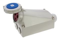 Розетка настенная 125A/230V/1P+N+E/IP67 00-00032477 INPIN