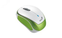 Мышь беспроводная Micro Traveler 9000R V3 зелёный/белый 31030020402 Genius