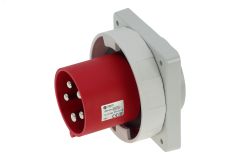 Вилка встраиваемая 125A/400V/3P+N+E/IP67, фланец 130x130 00-00032432 INPIN