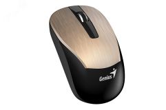 Мышь беспроводная ECO-8015 оптическая, золотой металлик 31030011410 Genius