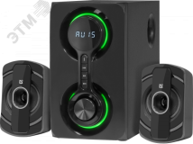 Колонки 2.1 Eclipse 40Вт, BT/FM/MP3/SD/USB/AUX/RC 65593 Defender