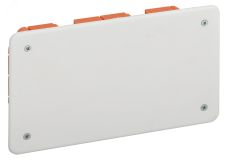 Коробка распаячная KRT 172х96х45мм для твердых стен, саморез., крышка IP20 (70/630) Б0047259 ЭРА