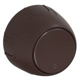 Переключатель одинарный  Rotondo, цвет коричневый 7700953 OneKeyElectro
