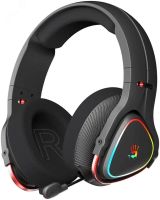Гарнитура мониторная Bloody MR710, кабель 1.5м, BT/Radio, черный 1624586 A4Tech
