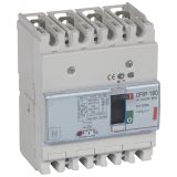 Выключатель автоматический четырехполюсный DPX3 160 100А 36кА 420095 Legrand