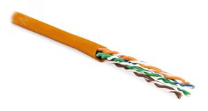 Кабель витая пара неэкранированная U/UTP категория 6 4 пары (24 AWG)многожил 444316 Hyperline