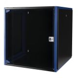 Шкаф настен. 19', 12U 600х600, дв. стек, чер. DATAREX DR-600221 Datarex