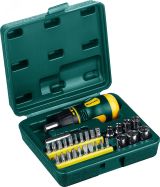 Реверсивная отвертка Kompakt-29 с насадками 29 предм. 25556-H29 KRAFTOOL
