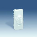 Вывод для кабеля узкий, S82C, графит 82051-68 Simon