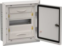 TITAN 5 Корпус металлический ЩРв-12 (1х12) 380х365х130мм IP31 серый (одна дверь) TI5-50-V-012-31-7035 IEK
