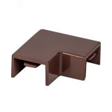 Поворот 90 градусов (15х10) (4 шт) Plast под темное дерево abd-15-10x4 EKF