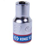 Головка торцевая TORX Е-стандарт 1/4', E7, L = 24 мм 237507M King Tony