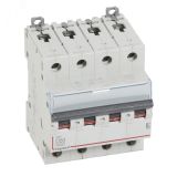 Выключатель автоматический четырехполюсный 50А D DX3 6kA/10kA 408152 Legrand