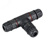 Коннектор тройной NEO-CON-T-2pin-BK (3-7mm, IP67) (ARL, IP67 Пластик, 3 года) 024937 Arlight
