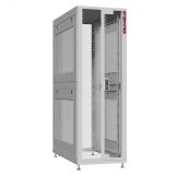 Шкаф серверный 24U 600х1070 передняя дверь: двустворчатая перфорированная IP20. задняя дверь: без. боковые панели: перфорированные. цвет: серый RAL7035  NS 6124.7402 SYSMATRIX