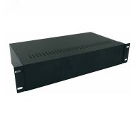 Бокс для установки в 19'' стойку на 14 слотов для медиаконвертеров . 2 блока питания для повышения надёжности системы. 00011545 OSNOVO