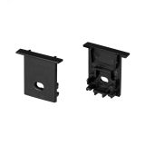Заглушка SL-COMFORT-1722-F BLACK c отверстием (ARL, Пластик) 031778 Arlight