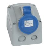 Розетка накладная - 16А - 2К+З - 230 В - IP 44 090167 Legrand