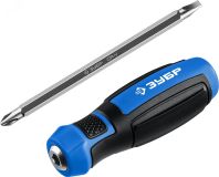Отвертка переставная Профессионал -П2 SL6/PH2 25029 ЗУБР