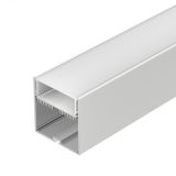 Профиль с экраном SL-LINE-7477-2500 WHITE+OPAL (ARL, Алюминий) 021372 Arlight