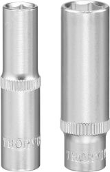 Головка торцевая глубокая 1/4''DR, 6 мм 052074 Thorvik