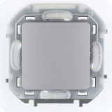 Переключатель IP44 INSPIRIA 10 AX 250 В~ алюминий 673672 Legrand/Daccord