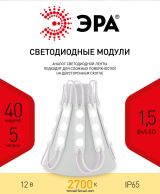 Светодиодные LED модули MZ2835-03-12V-2835-IP65-5m-2700 (50/800) ЭРА Б0044172 ЭРА