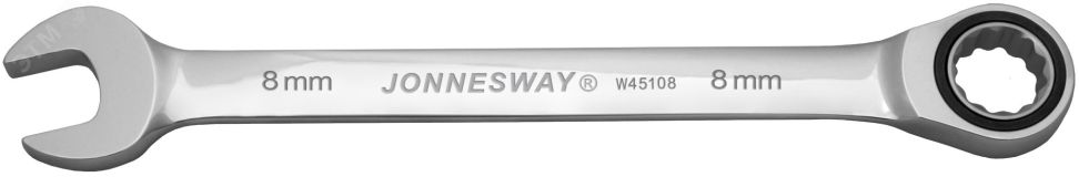 Ключ гаечный комбинированный трещоточный, 8 мм 047385 Jonnesway